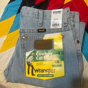 Men’s Wrangler Slim Fit Cowboy Cut Jeans